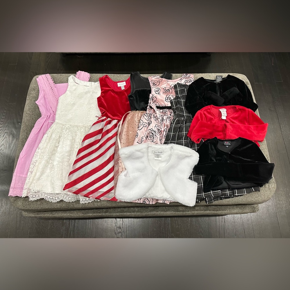 Girls Dress & Crop Jacket Bundle Size 5-6